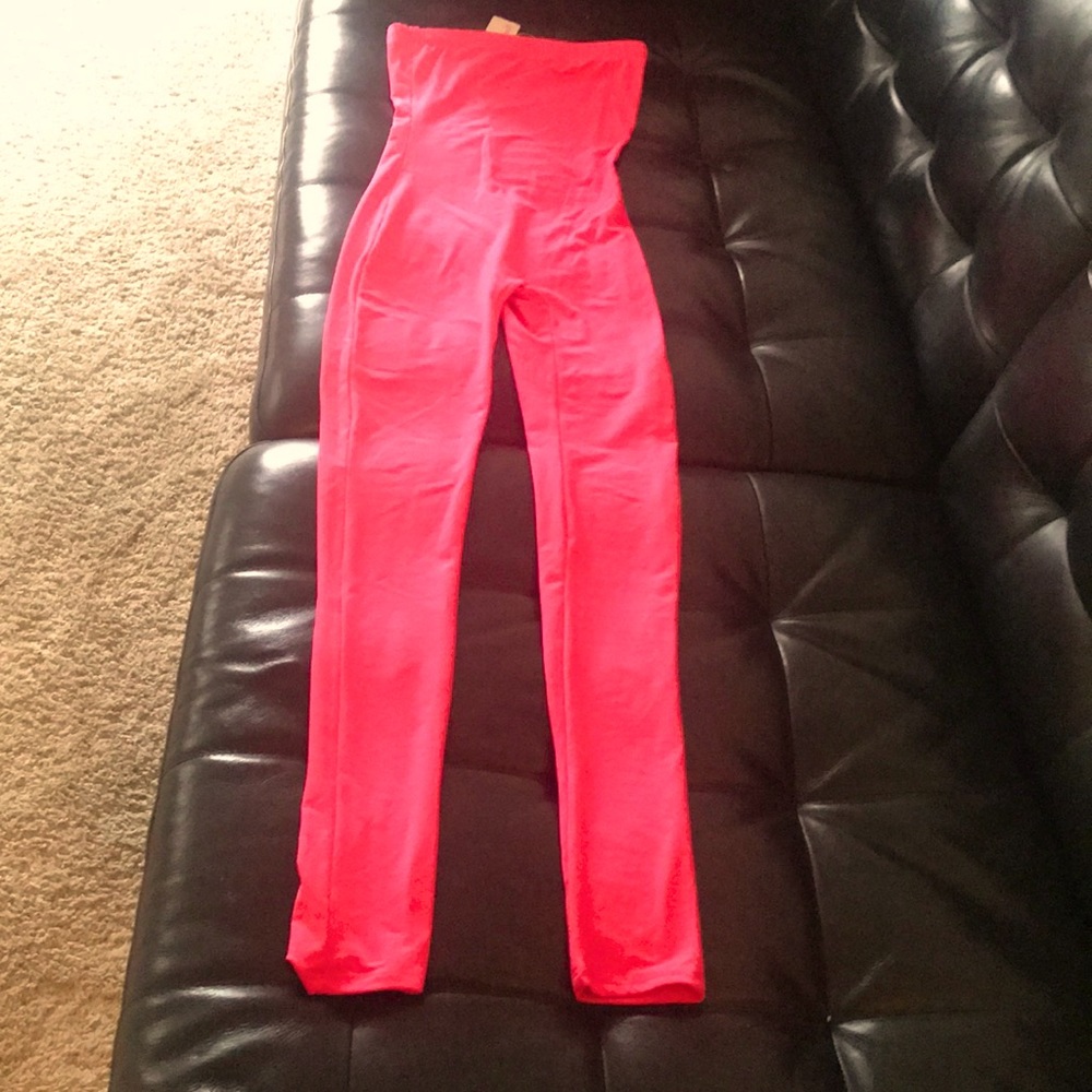 hot pink bodysuit size small.